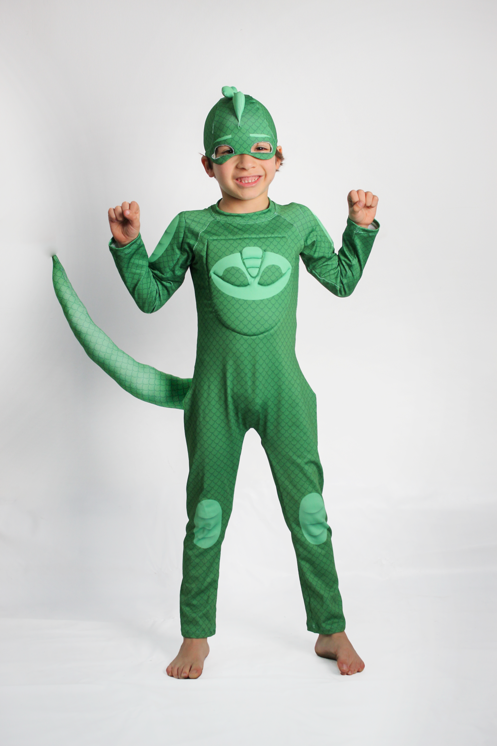 Gekko Pj Mask Personajes De Los Pijamas Disfraz Gekko Pj Masks