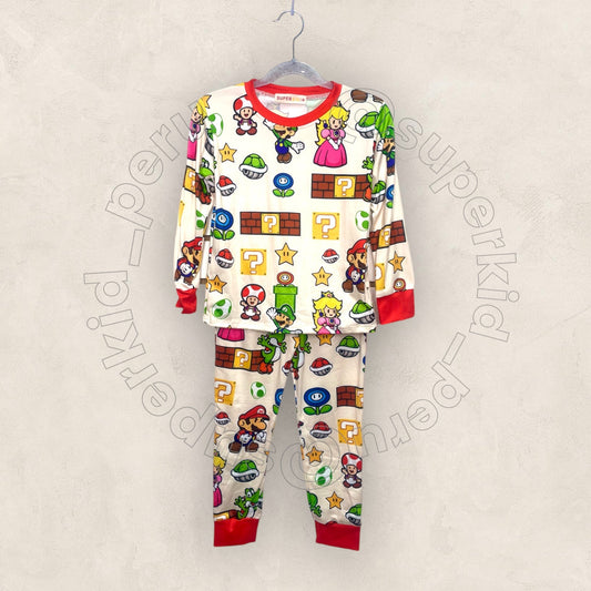 Promoción Pijamas patrones - Mario Bros
