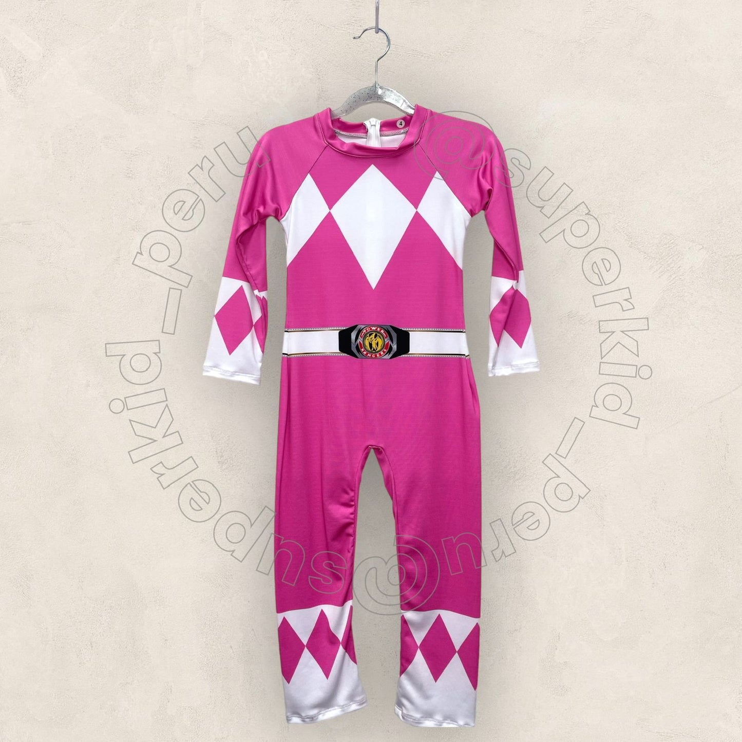 Disfraz Power Ranger Rosada