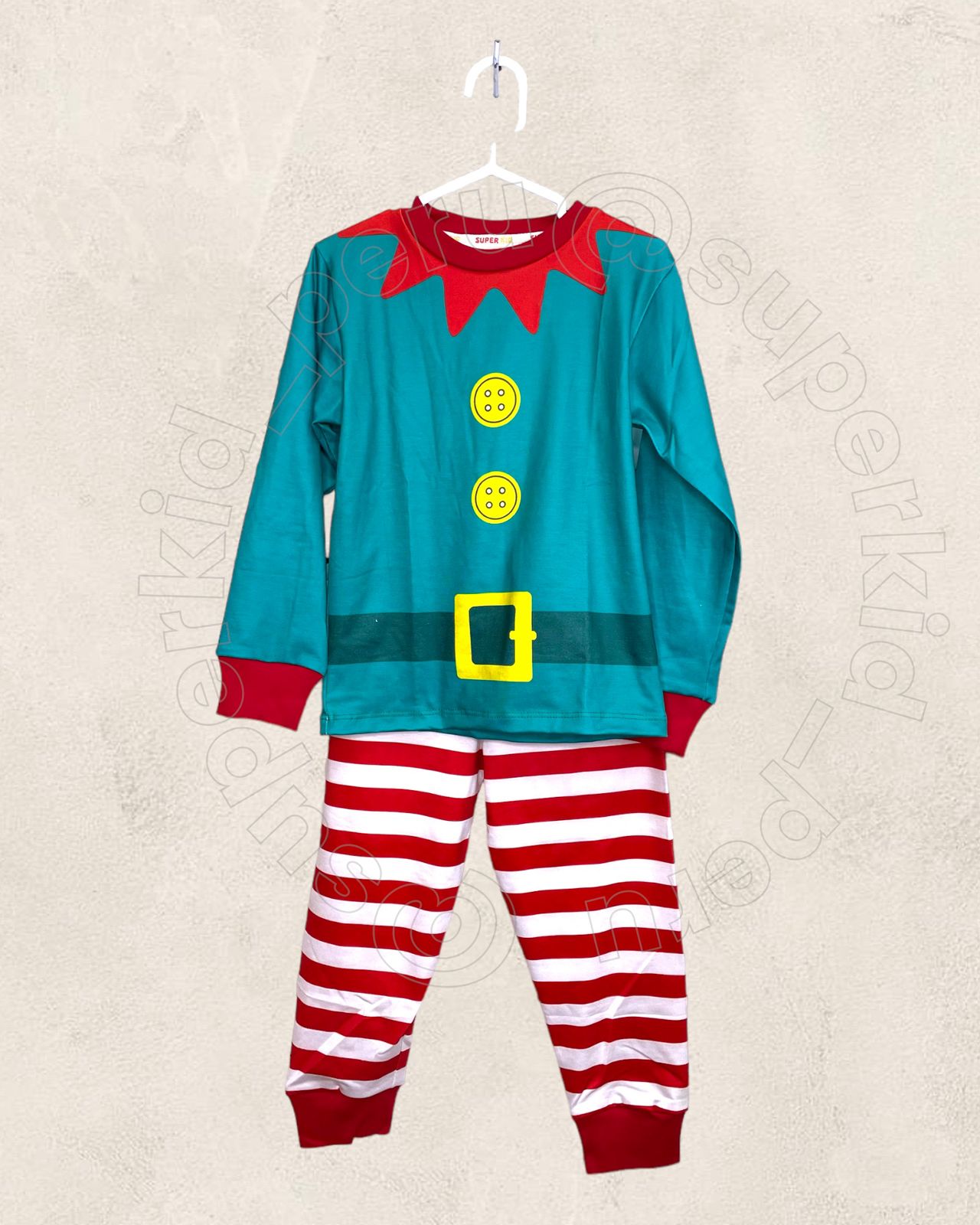 Duendes turquesa (algodón jersey)