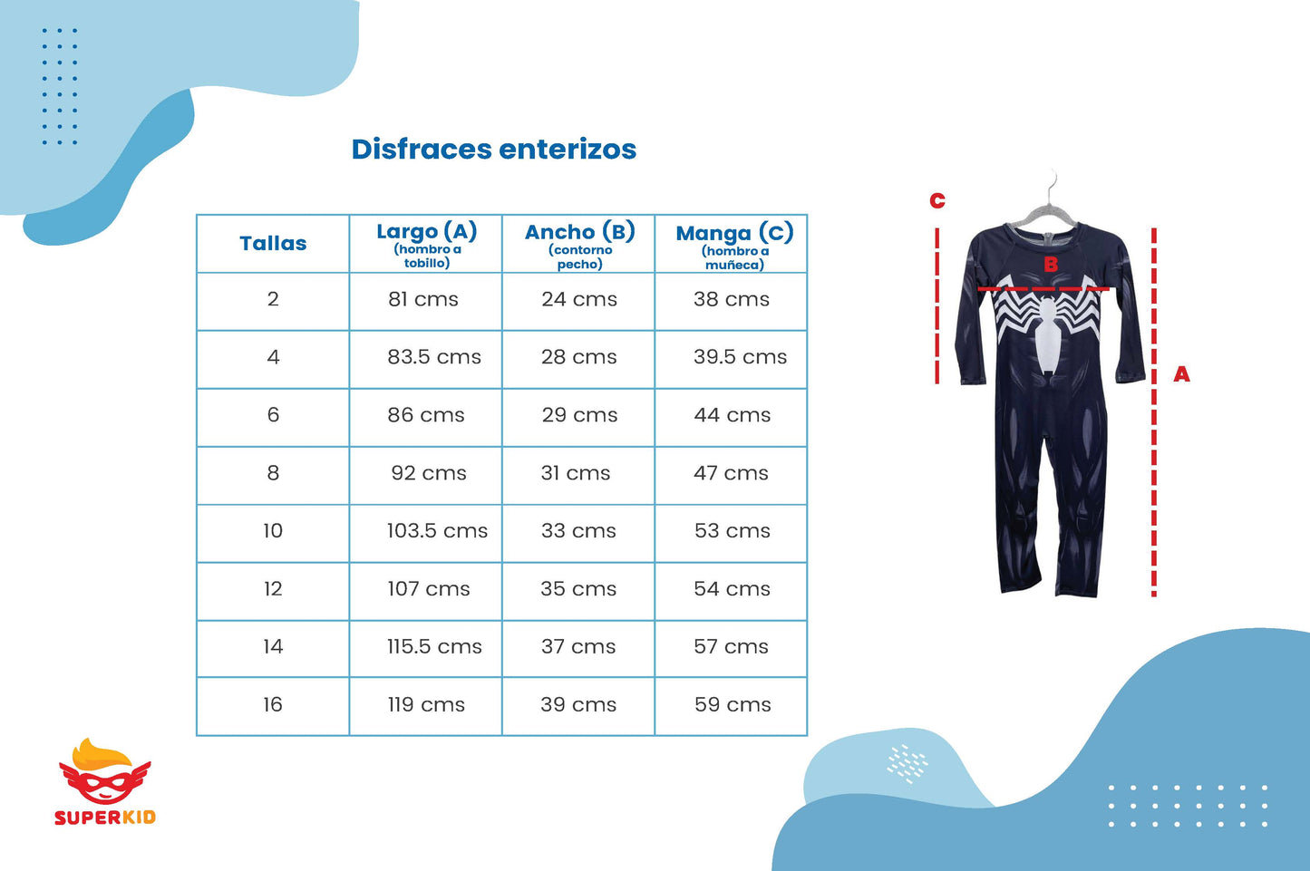 Disfraz Blue - Pistas de Blue