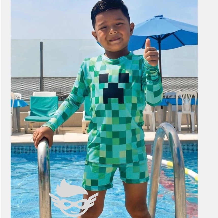 Polo Lycra Minecraft