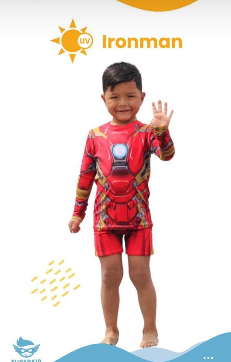 Conjunto dos piezas Ironman