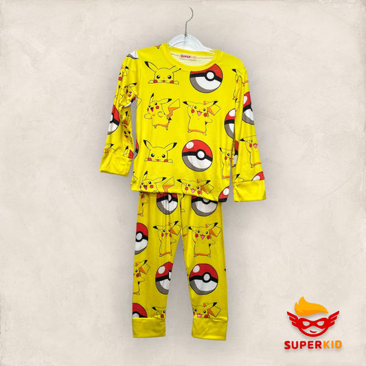 Promoción - Pijama Traje Pikachu patrones