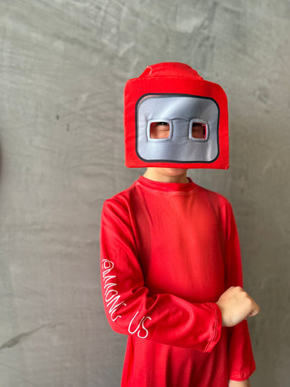 Disfraz Among Us - Rojo