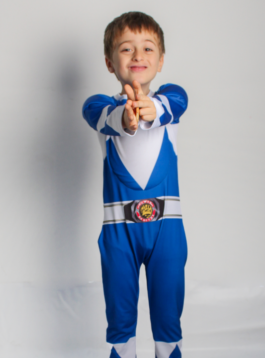 Disfraz Power Ranger Azul