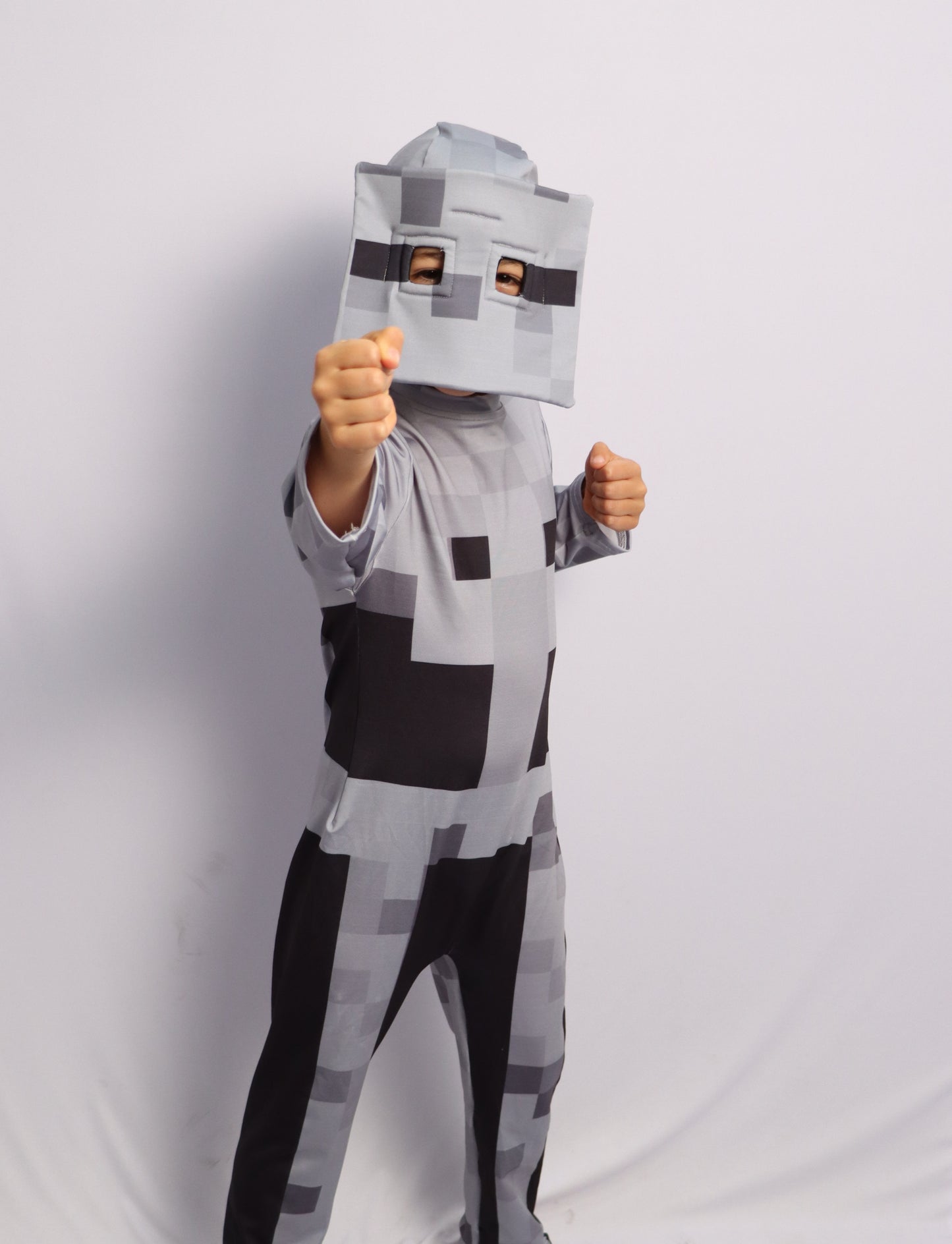 Disfraz Eskeletto - Minecraft