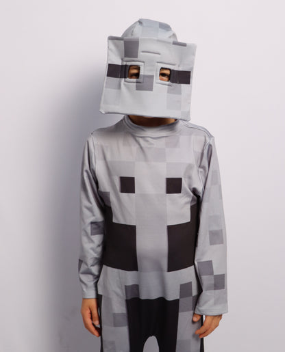 Disfraz Eskeletto - Minecraft