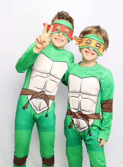 Disfraz Tortuga Ninja- Michelangelo (naranja)