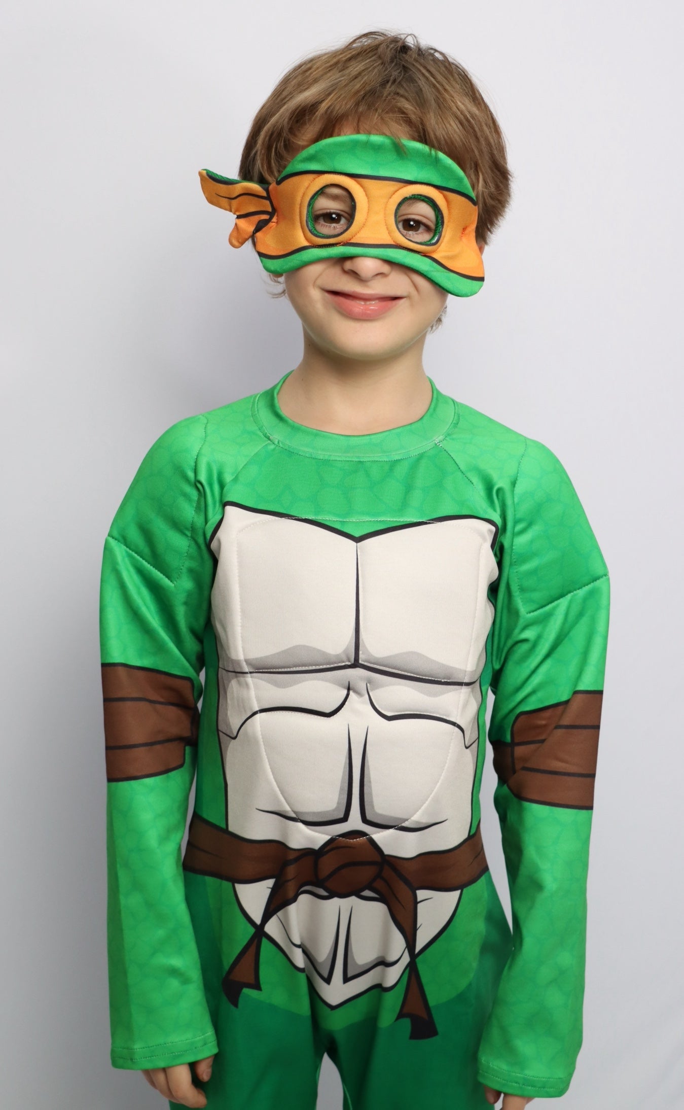 Disfraz Tortuga Ninja- Michelangelo (naranja)