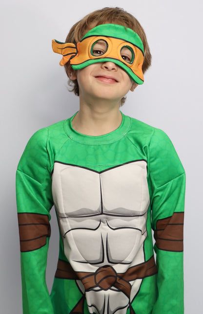 Disfraz Tortuga Ninja- Michelangelo (naranja)
