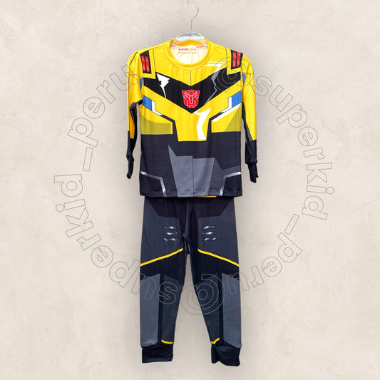 Pijama Traje Transformers - Bumblebee