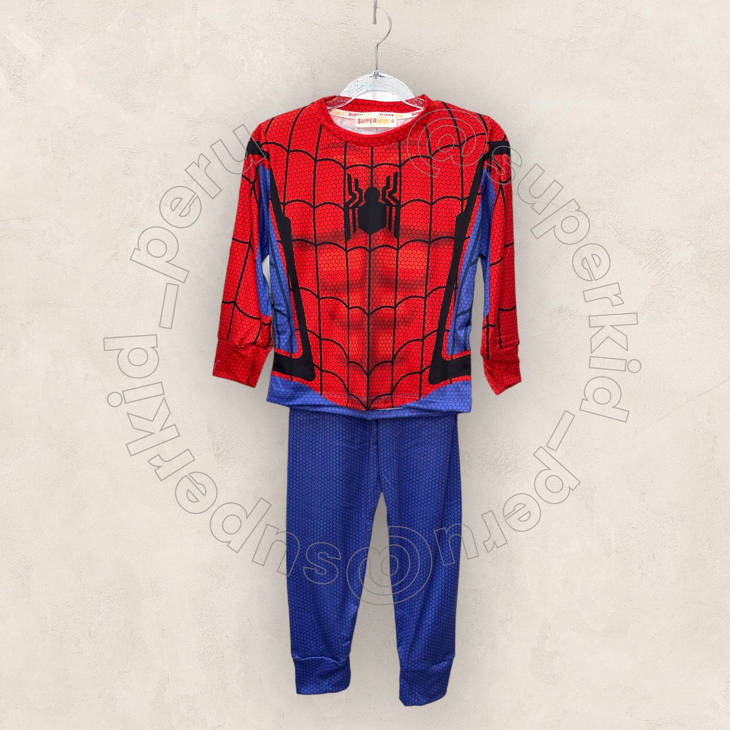 Pijama Traje Spiderman