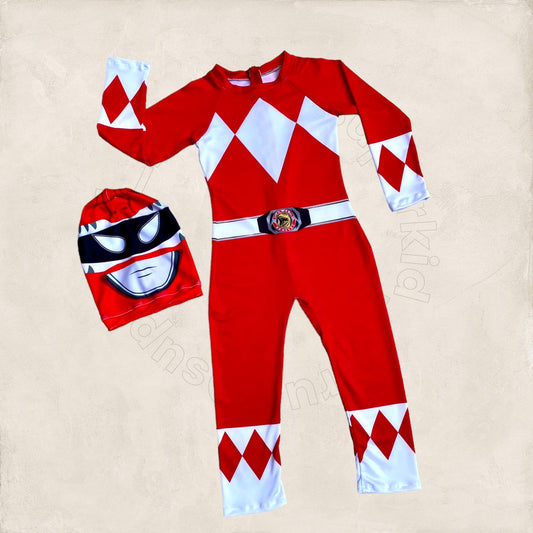 Disfraz Power Ranger Rojo