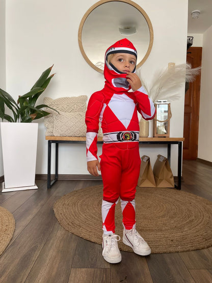 Disfraz Power Ranger Rojo