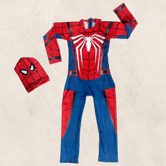 Disfraz Spiderman Blanco PS4