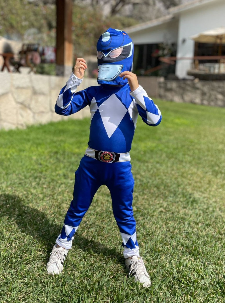 Disfraz Power Ranger Azul