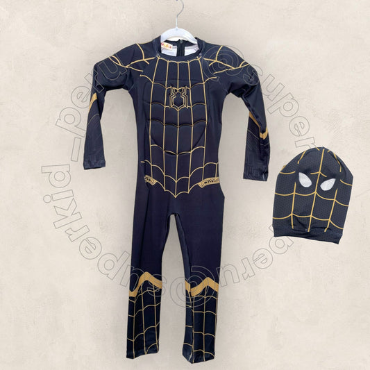 Disfraz Spiderman Black&Gold