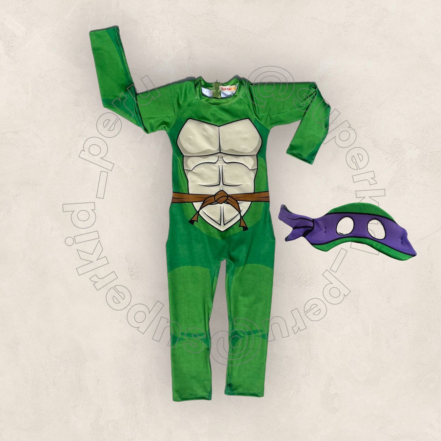 Disfraz Tortuga Ninja- Donatello (morado)