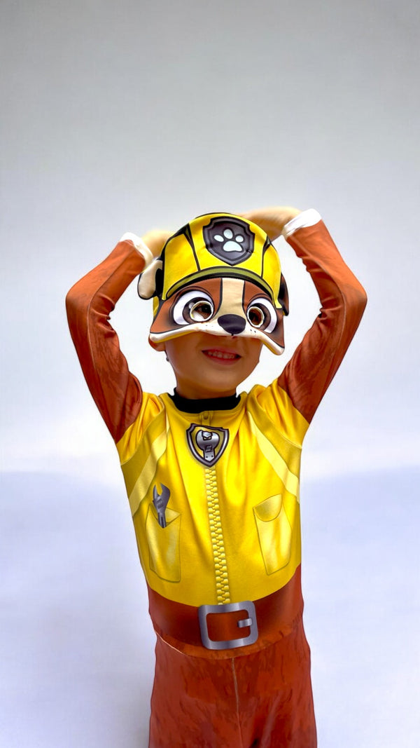 Disfraces Usa Disfraz De Paw Patrol Rubble Para Niños Pequeños
