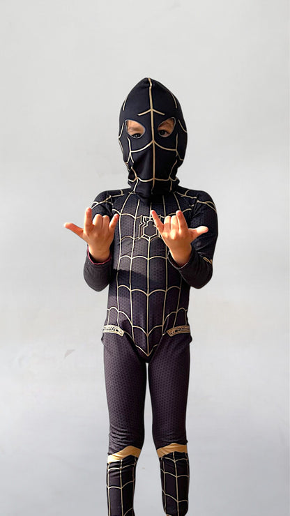 Disfraz Spiderman Black&Gold - 30% OFF