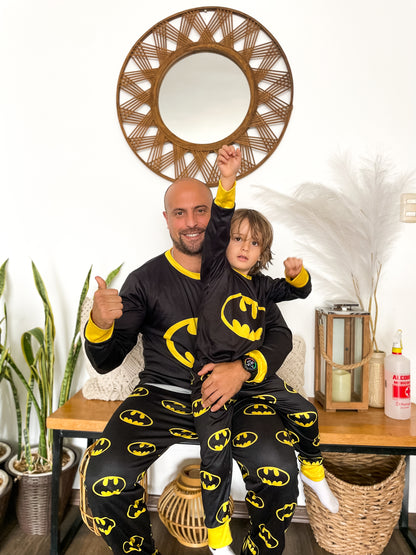 Pijama Familiar Batman Patrones