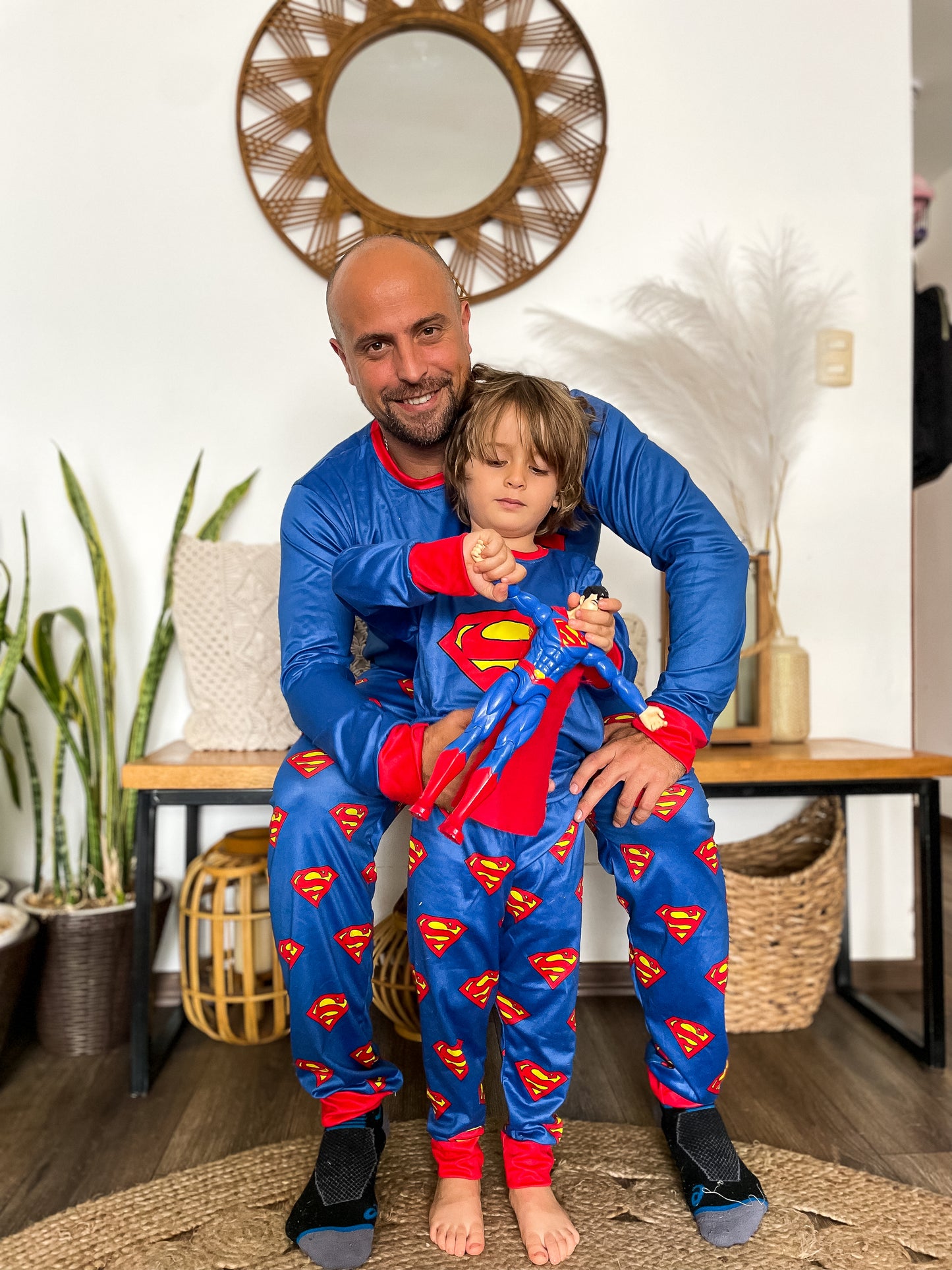 Pijama Familiar Superman