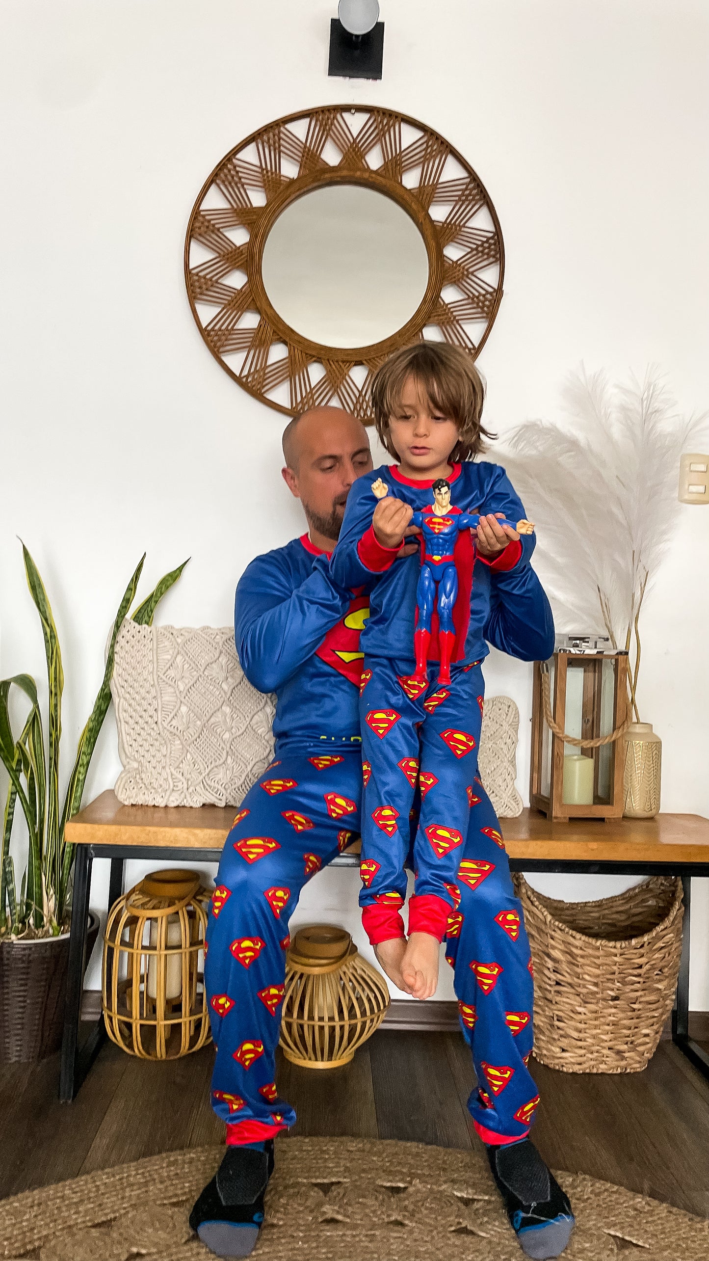 Pijama Familiar Superman
