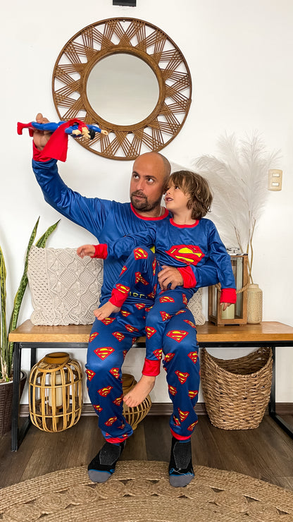 Pijama Familiar Superman
