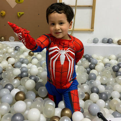 Disfraz Spiderman Blanco PS4