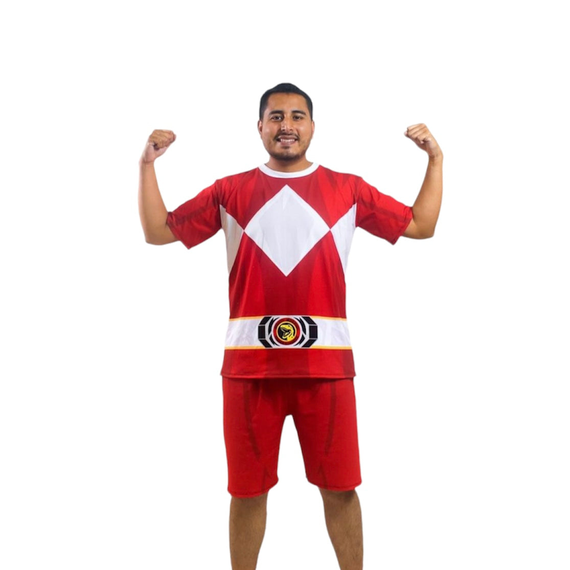 Pijama Traje Power Ranger Rojo
