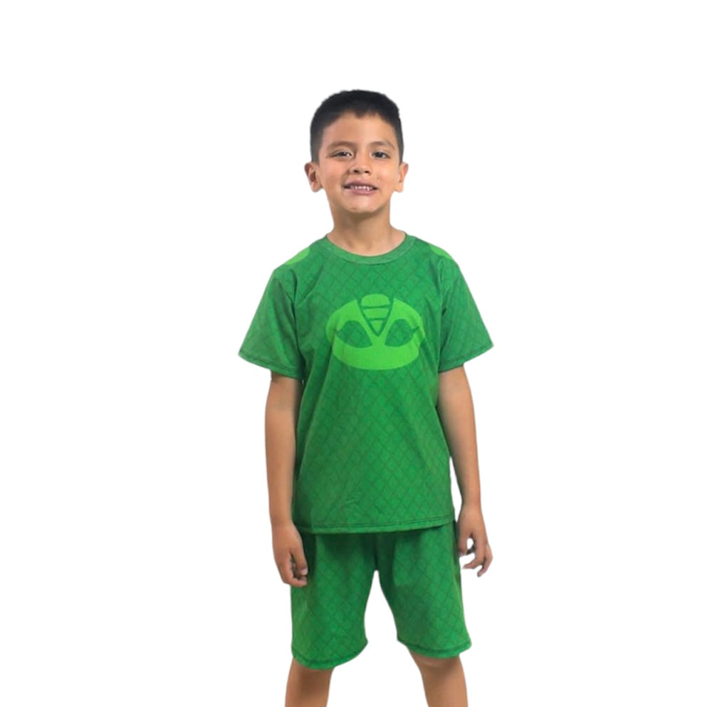 Pijama traje Gekko - Heroes en pijamas PJ Masks