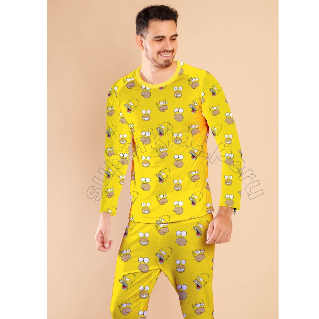 Pijama Familiar Simpsons