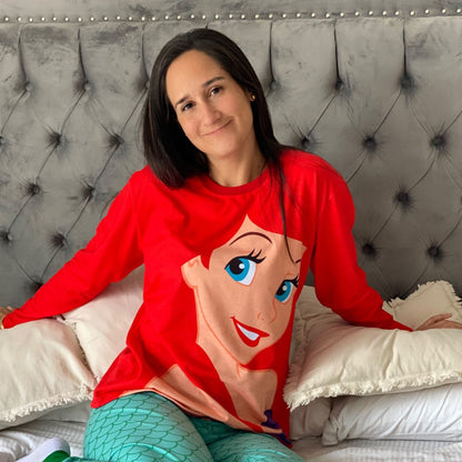 Pijama traje La Sirenita (Ariel)