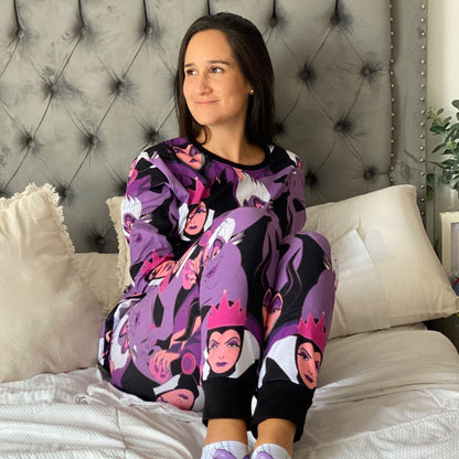 Pijama Familiar Villanas