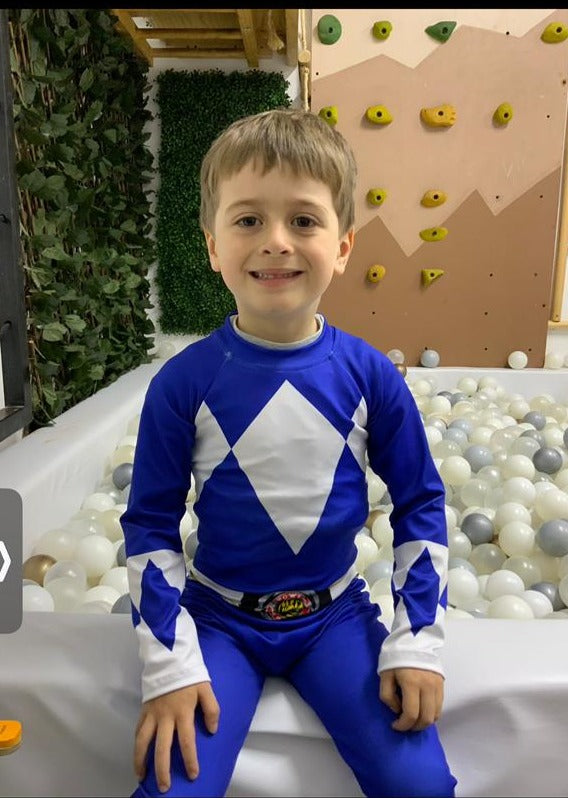 Disfraz Power Ranger Azul