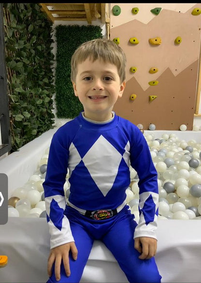 Disfraz Power Ranger Azul