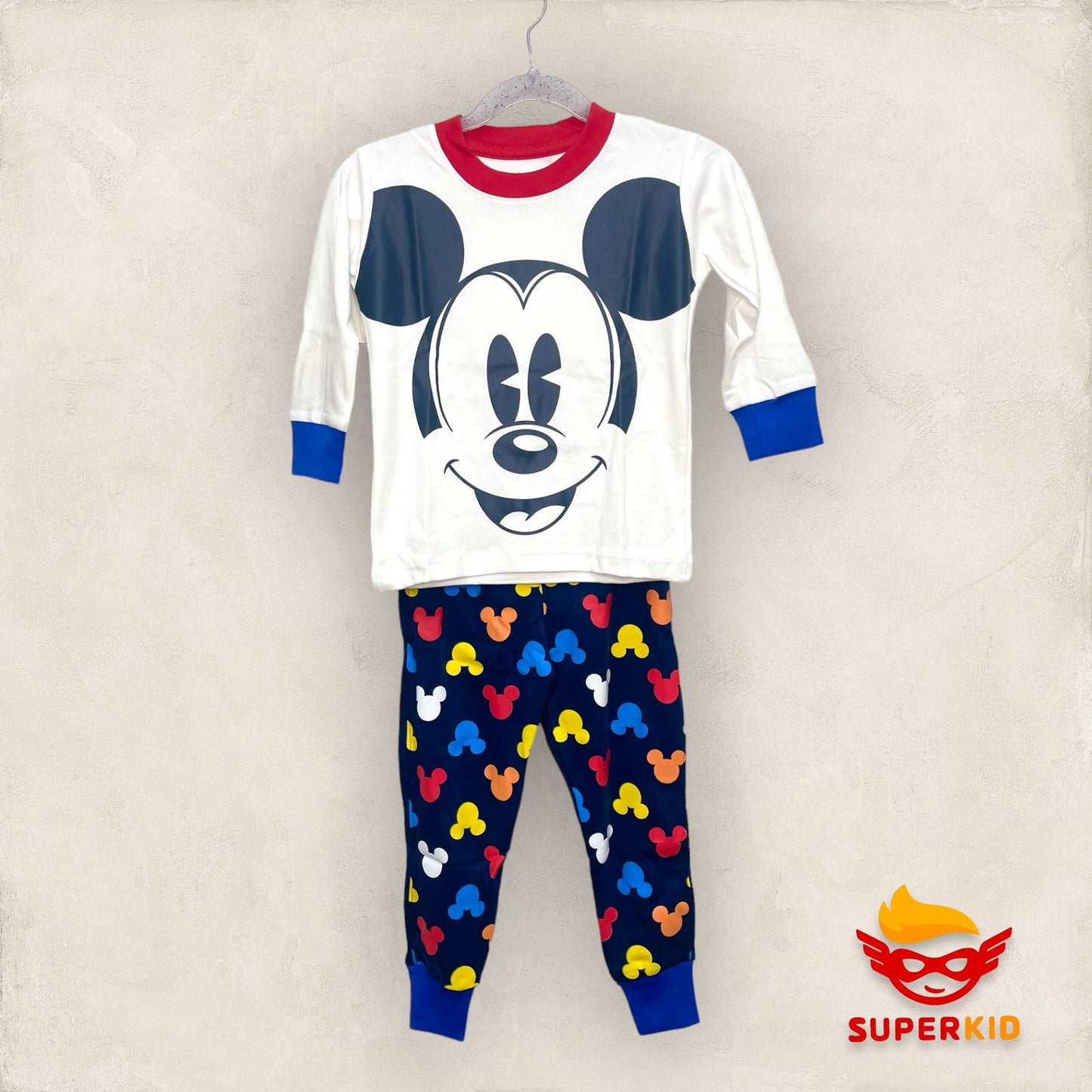 Pijama Algodón Pima Mickey