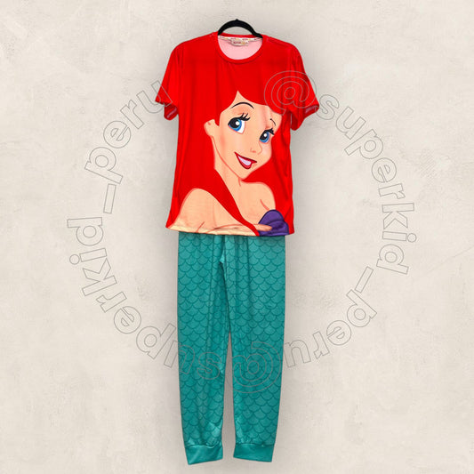 Pijama traje La Sirenita (Ariel)