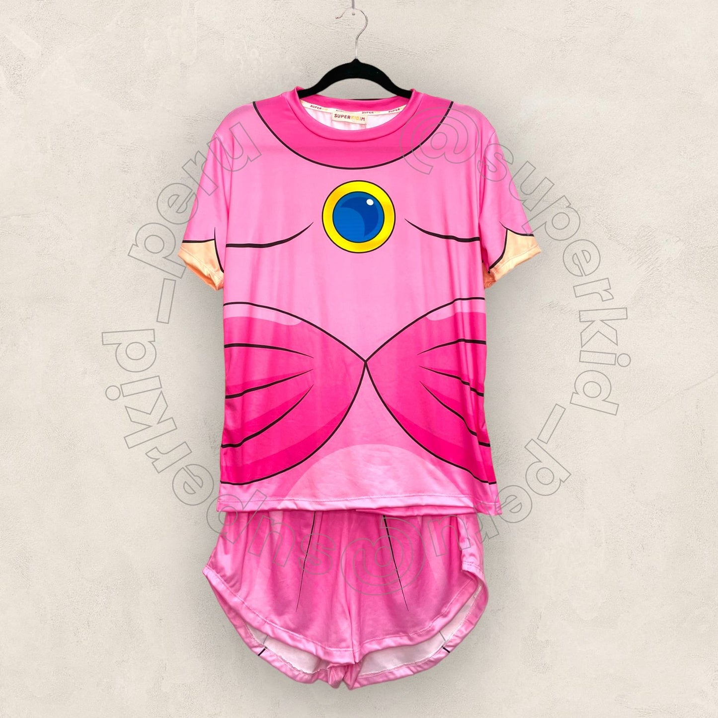 Pijama Traje Peach - Mario Bros