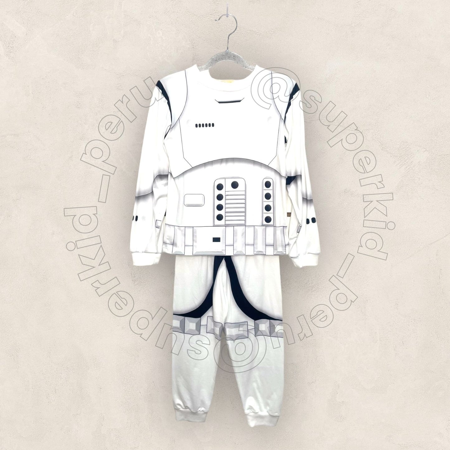 Pijama Traje Stormtrooper - Star Wars