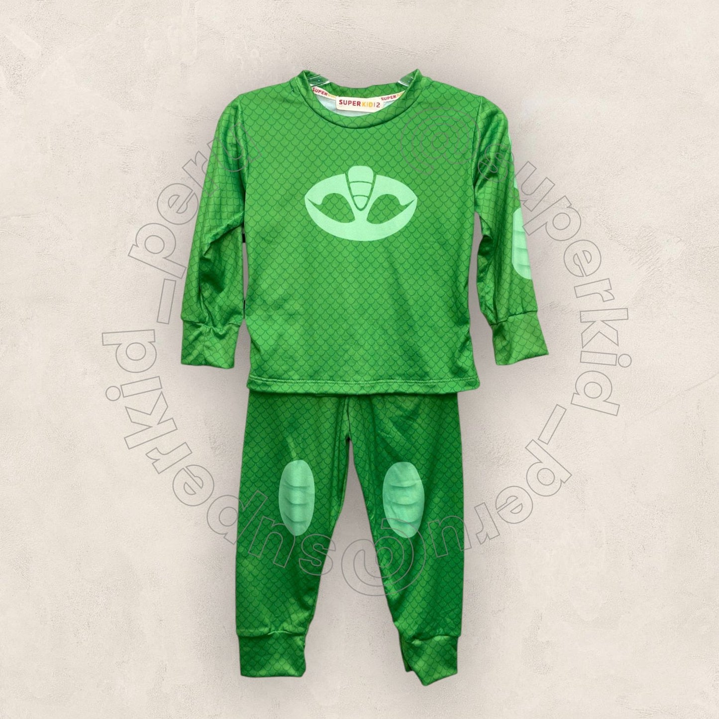 Pijama traje Gekko - Heroes en pijamas PJ Masks