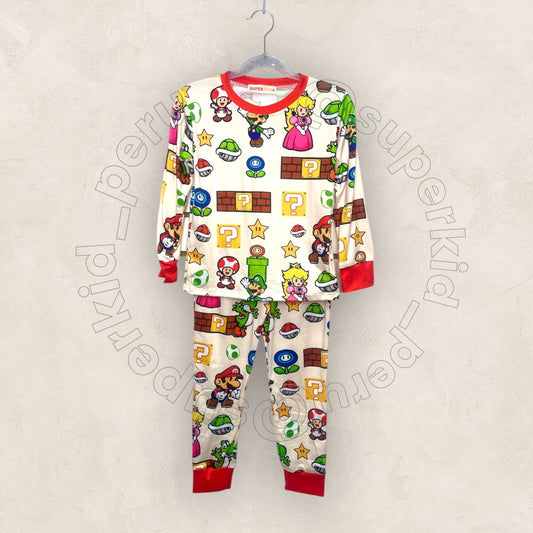 Pijama Familiar Mario Bros