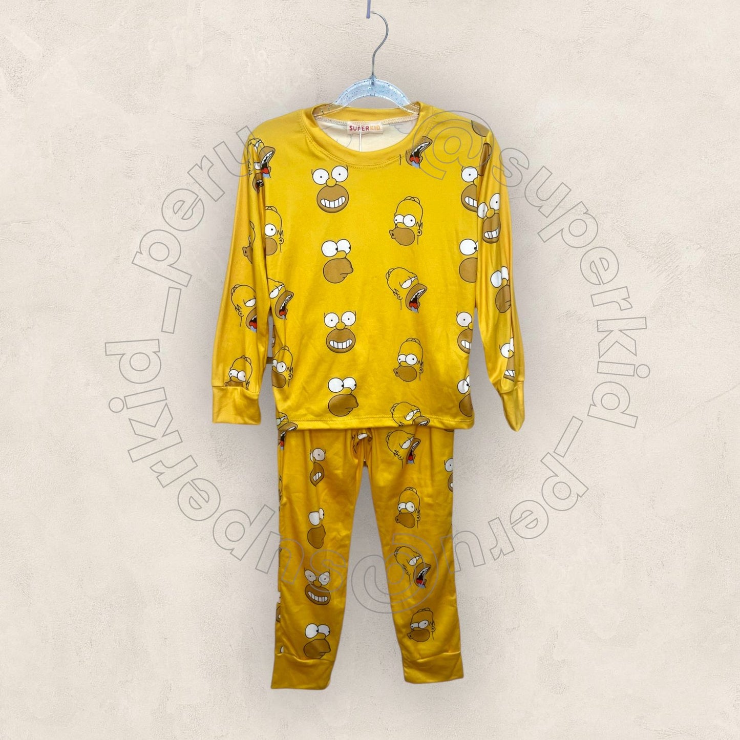 Pijama Familiar Simpsons