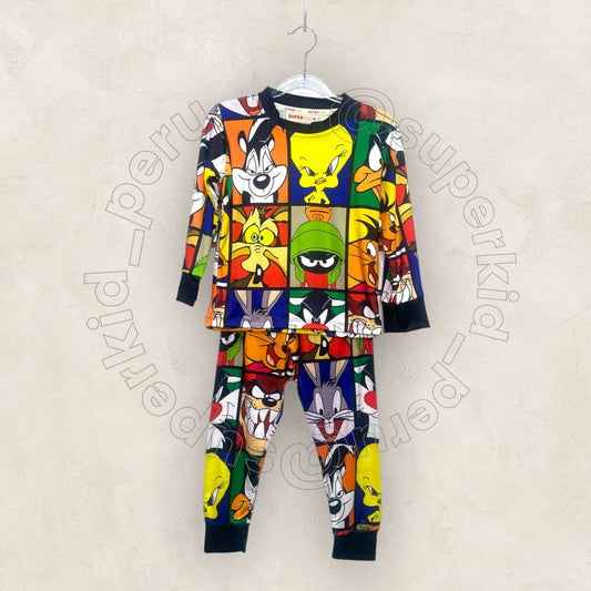 Pijama Familiar Looney Tunes
