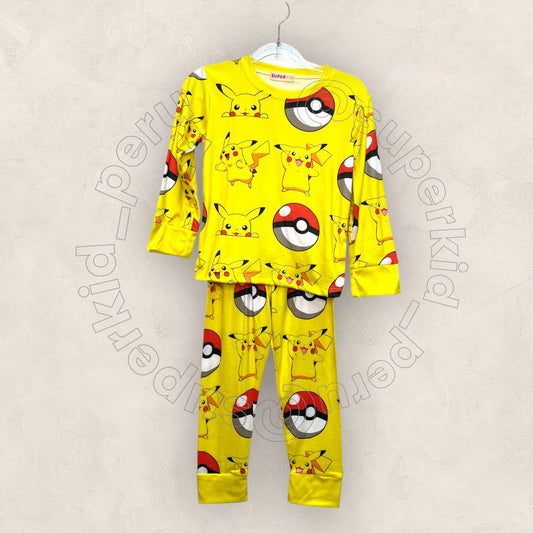 Pijama Familiar Pikachu