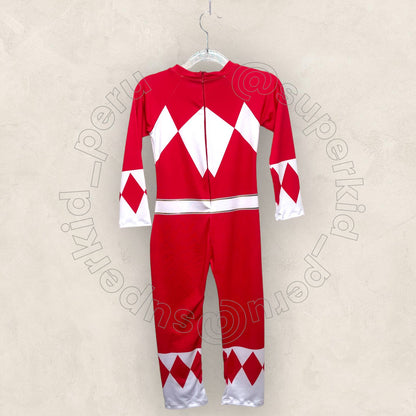 Disfraz Power Ranger Rojo